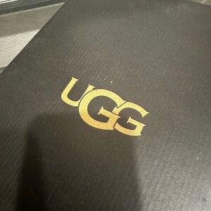 UGG Black and Gold Box